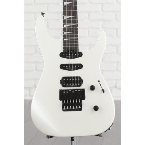  Jackson American Series Soloist SL3 Electric Guitar - Platinum Pearl Demo