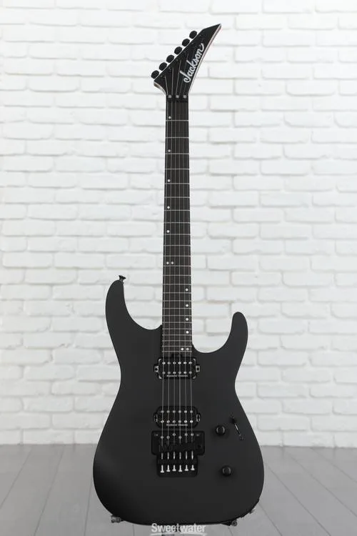  Jackson American Series Virtuoso Electric Guitar - Satin Black Demo