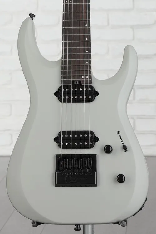 Jackson Pro Series Dinky DK Modern w EVERTUNE 7 Electric Guitar - Primer Gray with Ebony Fingerboard Demo