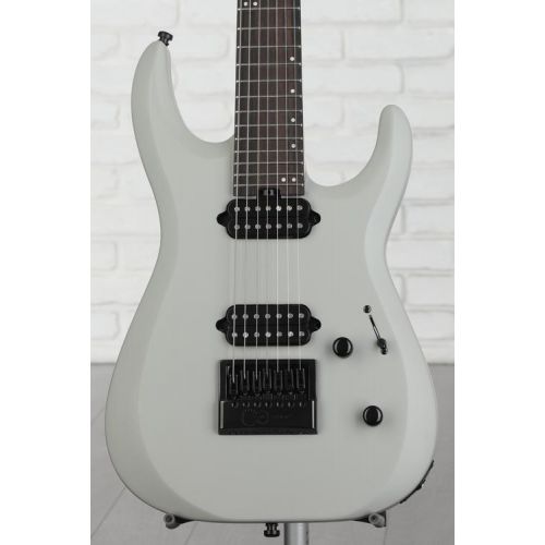  Jackson Pro Series Dinky DK Modern w EVERTUNE 7 Electric Guitar - Primer Gray with Ebony Fingerboard Demo