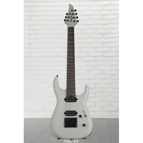  Jackson Pro Series Dinky DK Modern w EVERTUNE 7 Electric Guitar - Primer Gray with Ebony Fingerboard Demo