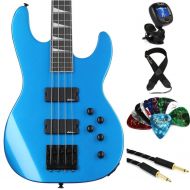 Jackson Concert Bass JS3 Essentials Bundle - Metallic Blue
