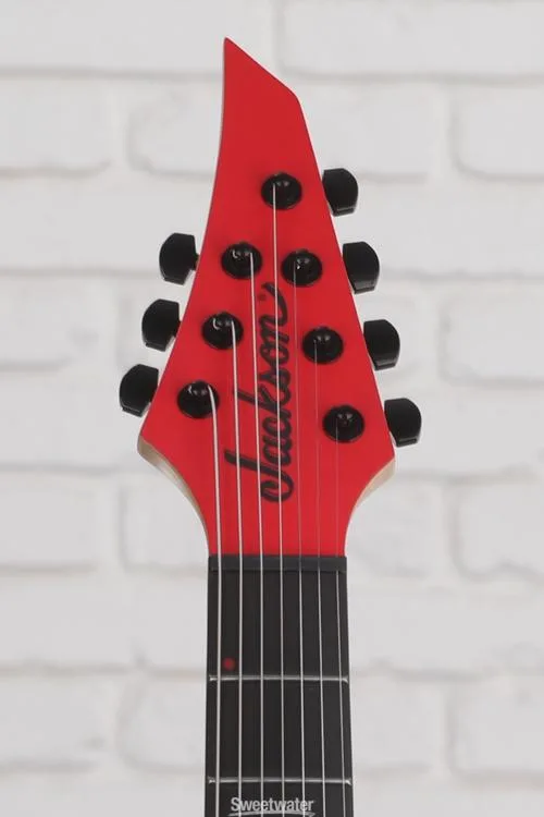  Jackson Pro Plus Series DK Modern MDK7 HT - Red with Black Bevels