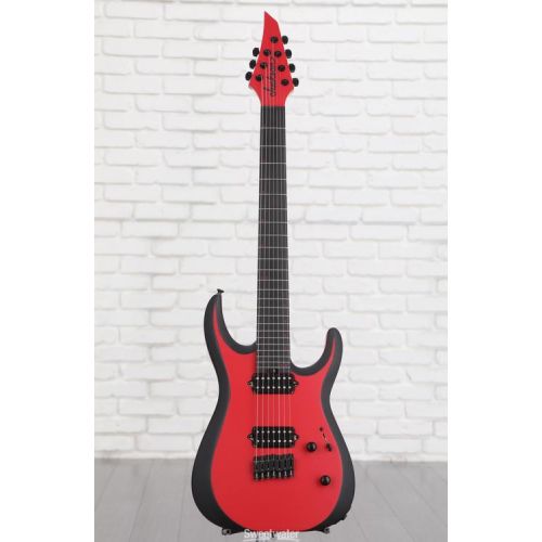  Jackson Pro Plus Series DK Modern MDK7 HT - Red with Black Bevels