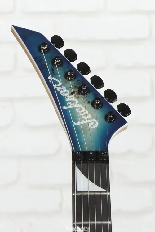  Jackson MJ Series Dinky DKRP Electric Guitar - Transparent Blue Burst