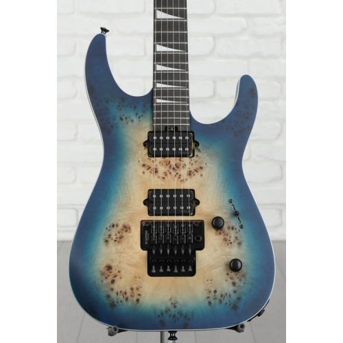  Jackson MJ Series Dinky DKRP Electric Guitar - Transparent Blue Burst