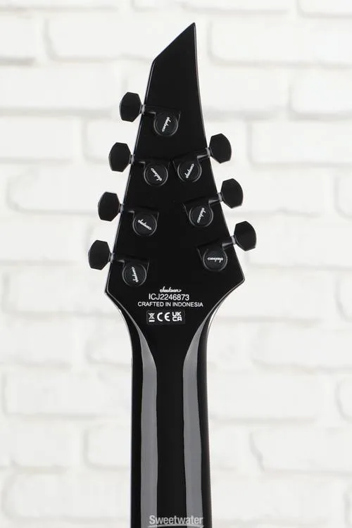  Jackson Pro Series Chris Broderick Signature HT7 Soloist Electric Guitar - Gloss Black