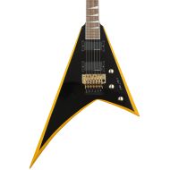 Jackson X Series Rhoads RRX24 - Black with Yellow Bevels