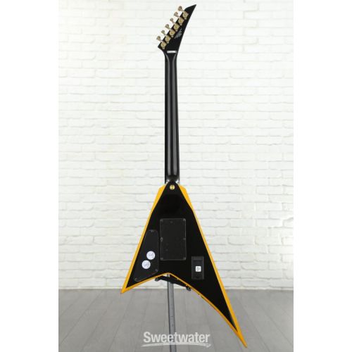  Jackson X Series Rhoads RRX24 - Black with Yellow Bevels