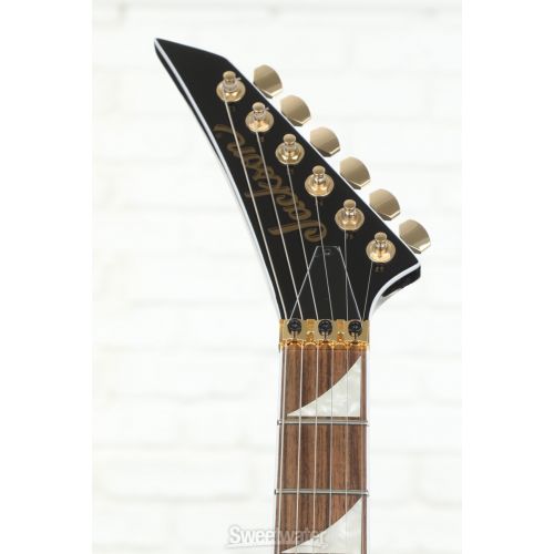  Jackson X Series Rhoads RRX24 - Black with Yellow Bevels