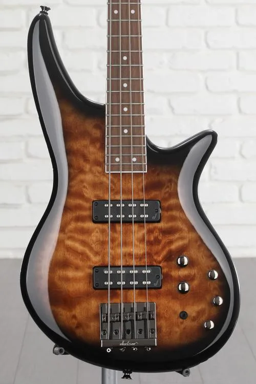 Jackson Spectra JS3Q Bass Guitar - Dark Sunburst