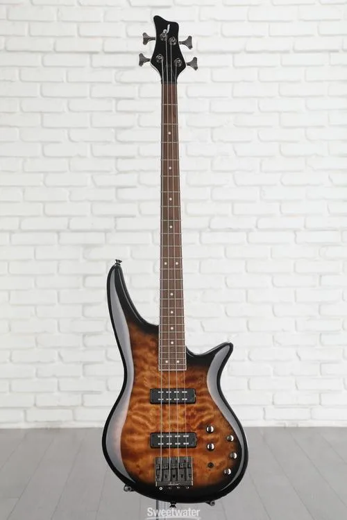  Jackson Spectra JS3Q Bass Guitar - Dark Sunburst