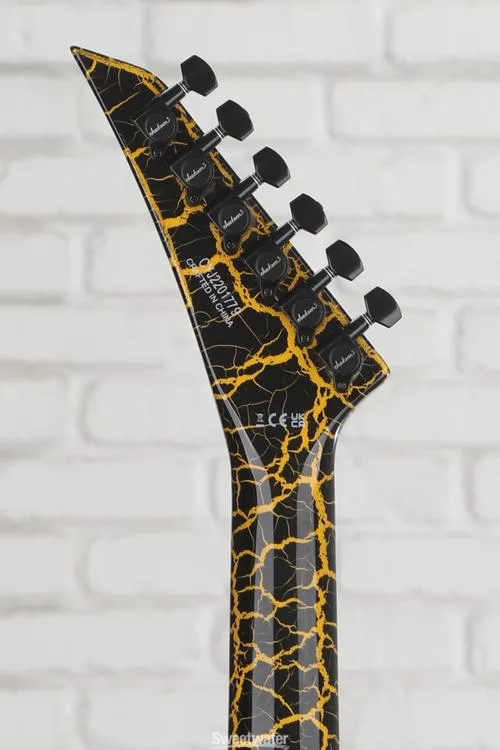  Jackson X Series Soloist SL3X DX Electric Guitar - Yellow Crackle