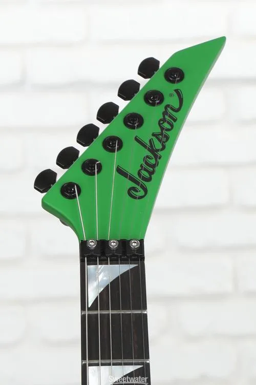  Jackson American Series Soloist SL3 Electric Guitar - Satin Slime Green Demo