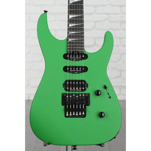  Jackson American Series Soloist SL3 Electric Guitar - Satin Slime Green Demo