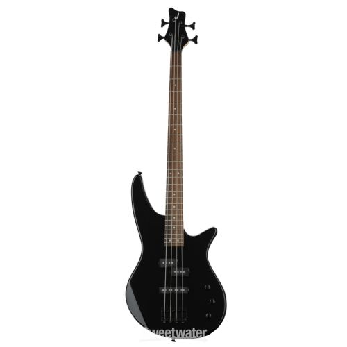  Jackson Spectra JS2 Bass Guitar Essentials Bundle - Gloss Black