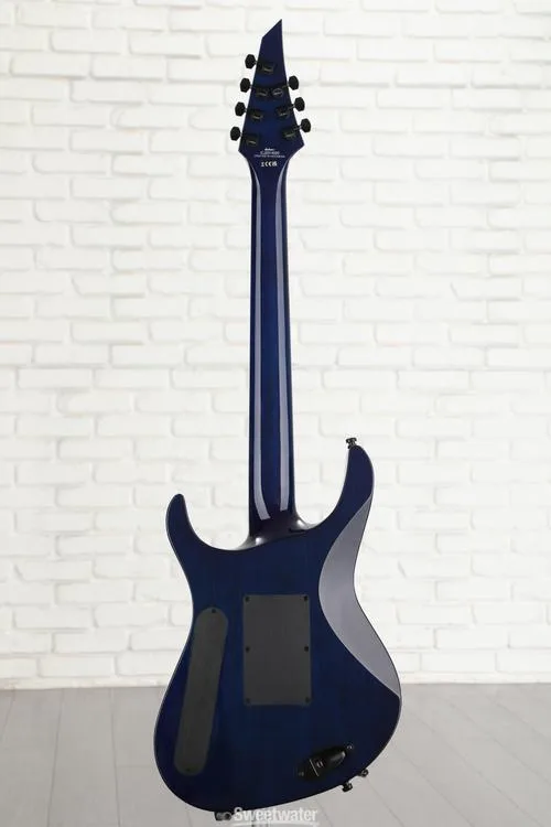  Jackson Pro Series Chris Broderick Signature FR7 Soloist Electric Guitar - Transparent Blue