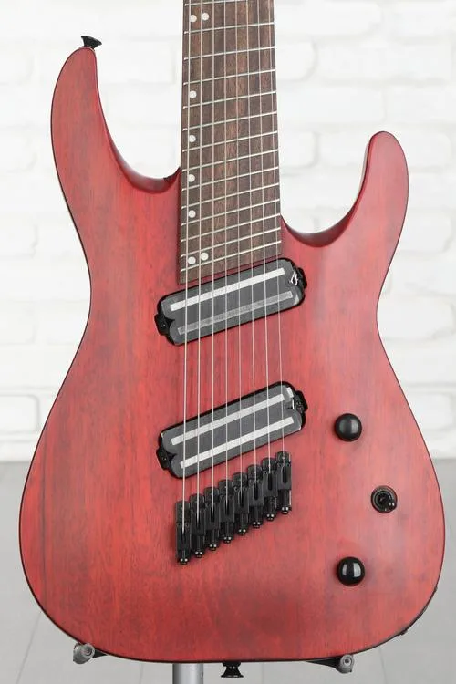 Jackson X Series Dinky Arch Top DKAF8 MS - Stained Mahogany Demo