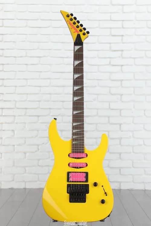  Jackson X Series Dinky DK3XR HSS Electric Guitar - Caution Yellow