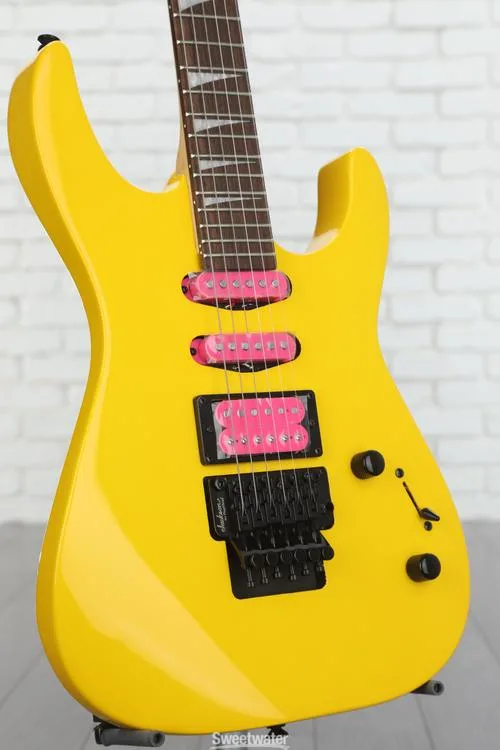  Jackson X Series Dinky DK3XR HSS Electric Guitar - Caution Yellow