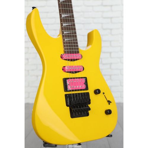  Jackson X Series Dinky DK3XR HSS Electric Guitar - Caution Yellow