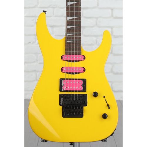  Jackson X Series Dinky DK3XR HSS Electric Guitar - Caution Yellow