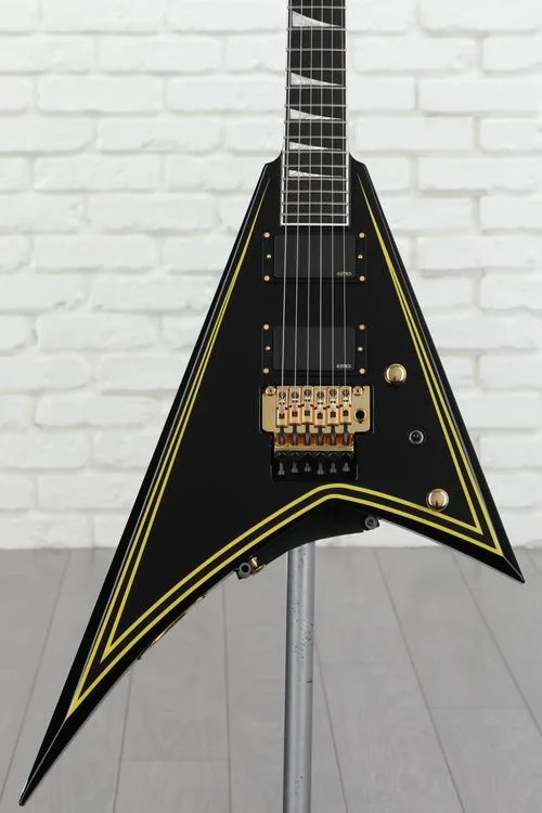 Jackson MJ Series Rhoads RR24-MG Electric Guitar - Gloss Black Demo