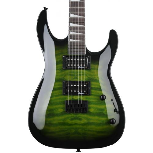  Jackson JS Series Dinky Arch Top JS32Q DKA HT Electric Guitar - Transparent Green Burst