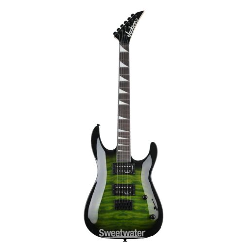  Jackson JS Series Dinky Arch Top JS32Q DKA HT Electric Guitar - Transparent Green Burst
