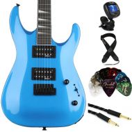 Jackson Dinky Arch Top JS22 DKA Essentials Bundle - Metallic Blue