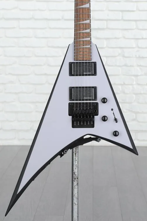 Jackson X Series Rhoads RRX24 - Battle Ship Gray with Black Bevels