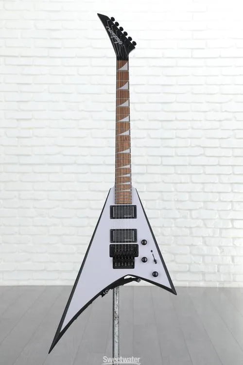  Jackson X Series Rhoads RRX24 - Battle Ship Gray with Black Bevels