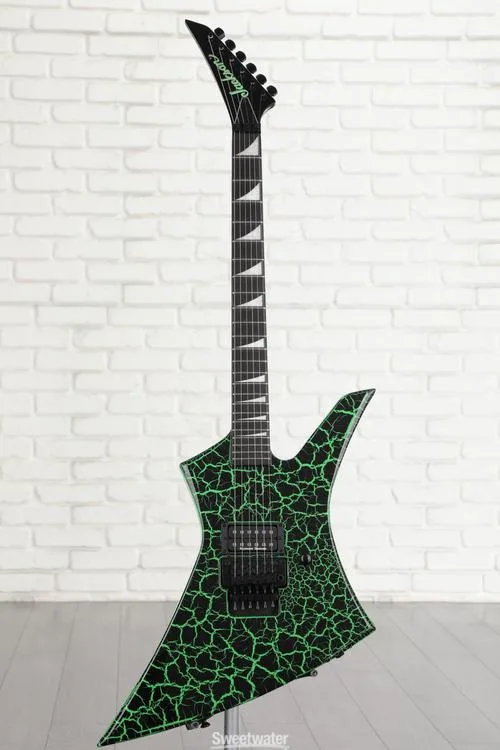  Jackson Pro Series Signature Brandon Ellis Kelly Electric Guitar - Green Crackle