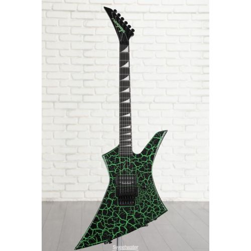  Jackson Pro Series Signature Brandon Ellis Kelly Electric Guitar - Green Crackle