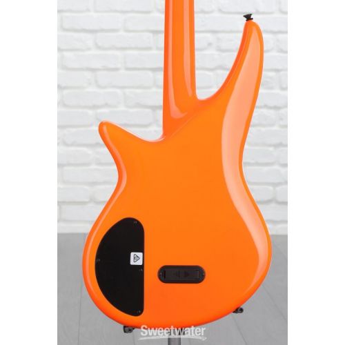  Jackson X Series Spectra IV Bass Guitar - Neon Orange