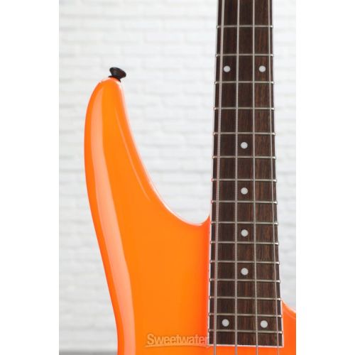  Jackson X Series Spectra IV Bass Guitar - Neon Orange