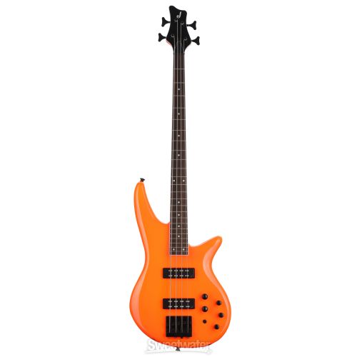  Jackson X Series Spectra IV Bass Guitar - Neon Orange