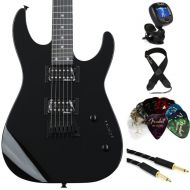 Jackson Dinky JS12 Essentials Bundle - Black