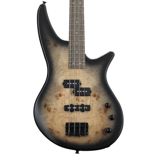  Jackson JS Series Spectra JS2P IV Electric Bass Essentials Bundle - Black Burst