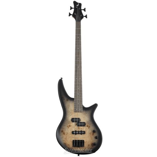  Jackson JS Series Spectra JS2P IV Electric Bass Essentials Bundle - Black Burst