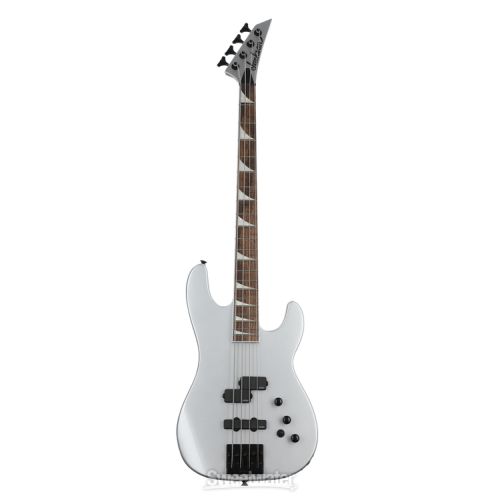  Jackson X Series Signature David Ellefson 30th Anniversary Concert Bass CBX IV - Quicksilver with Laurel Fingerboard