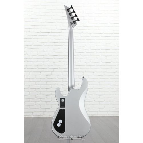  Jackson X Series Signature David Ellefson 30th Anniversary Concert Bass CBX IV - Quicksilver with Laurel Fingerboard