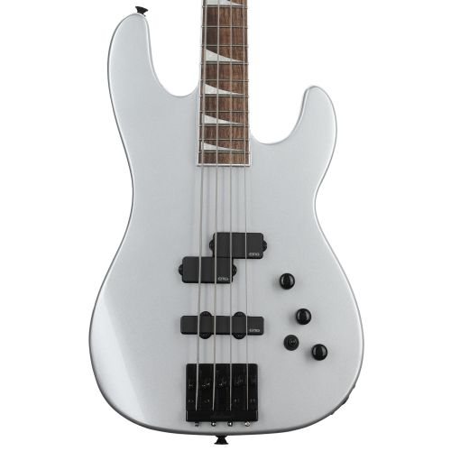  Jackson X Series Signature David Ellefson 30th Anniversary Concert Bass CBX IV - Quicksilver with Laurel Fingerboard