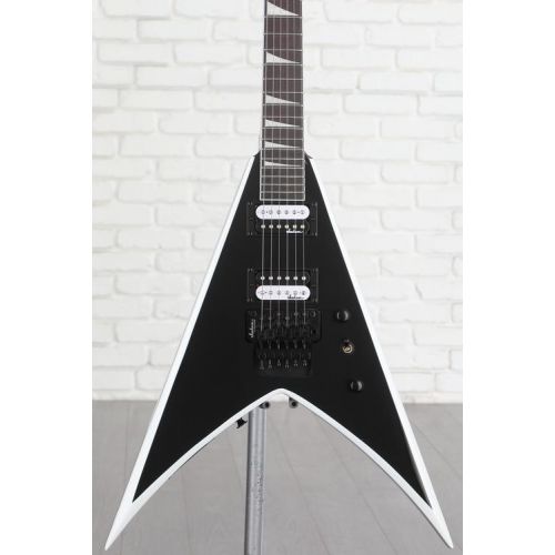  Jackson JS Series King V JS32 - Black with White Bevels