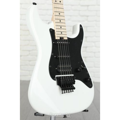  Jackson USA Signature Adrian Smith San Dimas SDM Electric Guitar - Snow White with Maple Fingerboard