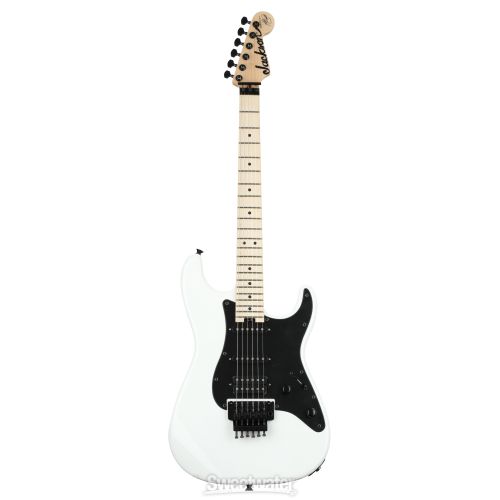  Jackson USA Signature Adrian Smith San Dimas SDM Electric Guitar - Snow White with Maple Fingerboard