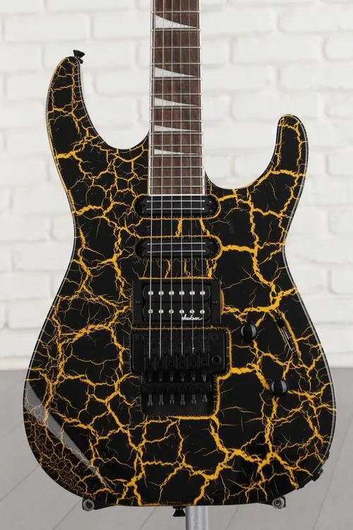 Jackson X Series Soloist SL3X DX Electric Guitar - Yellow Crackle Used