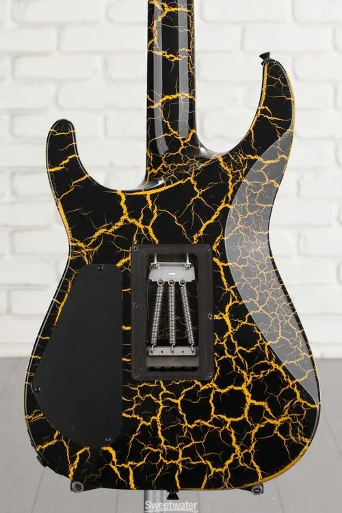  Jackson X Series Soloist SL3X DX Electric Guitar - Yellow Crackle Used