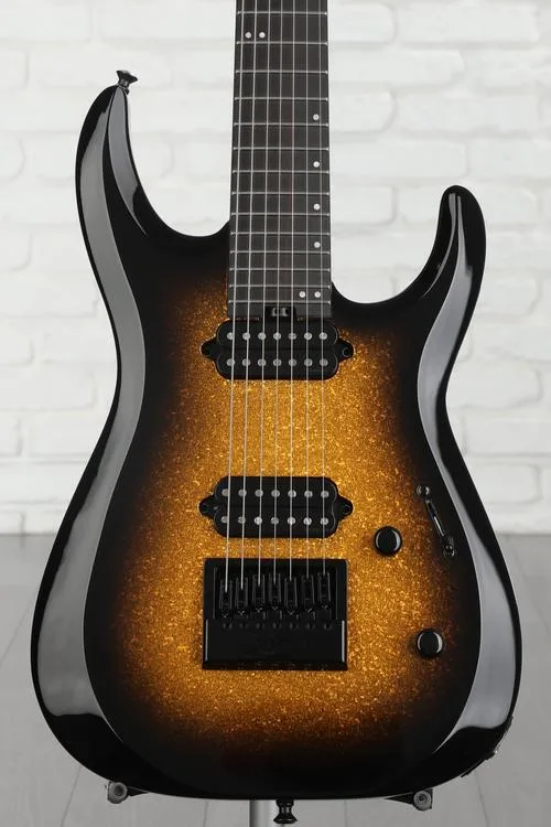 Jackson Pro Plus Series DK Modern EverTune 7 Electric Guitar - Gold Sparkle Used