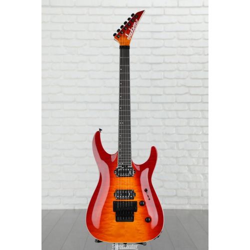  Jackson Pro Plus Series Dinky DKAQ Electric Guitar - Firestorm